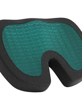 Memory Foam Gel Seat Cushion Ergonomic Chair Cushion Cooling Non Slip